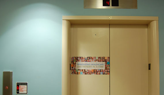 Elevator-signage
