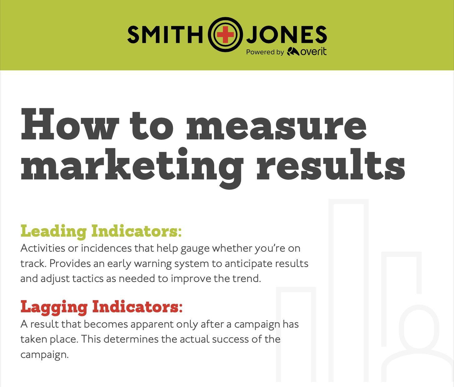 How to measure marketing results infographic